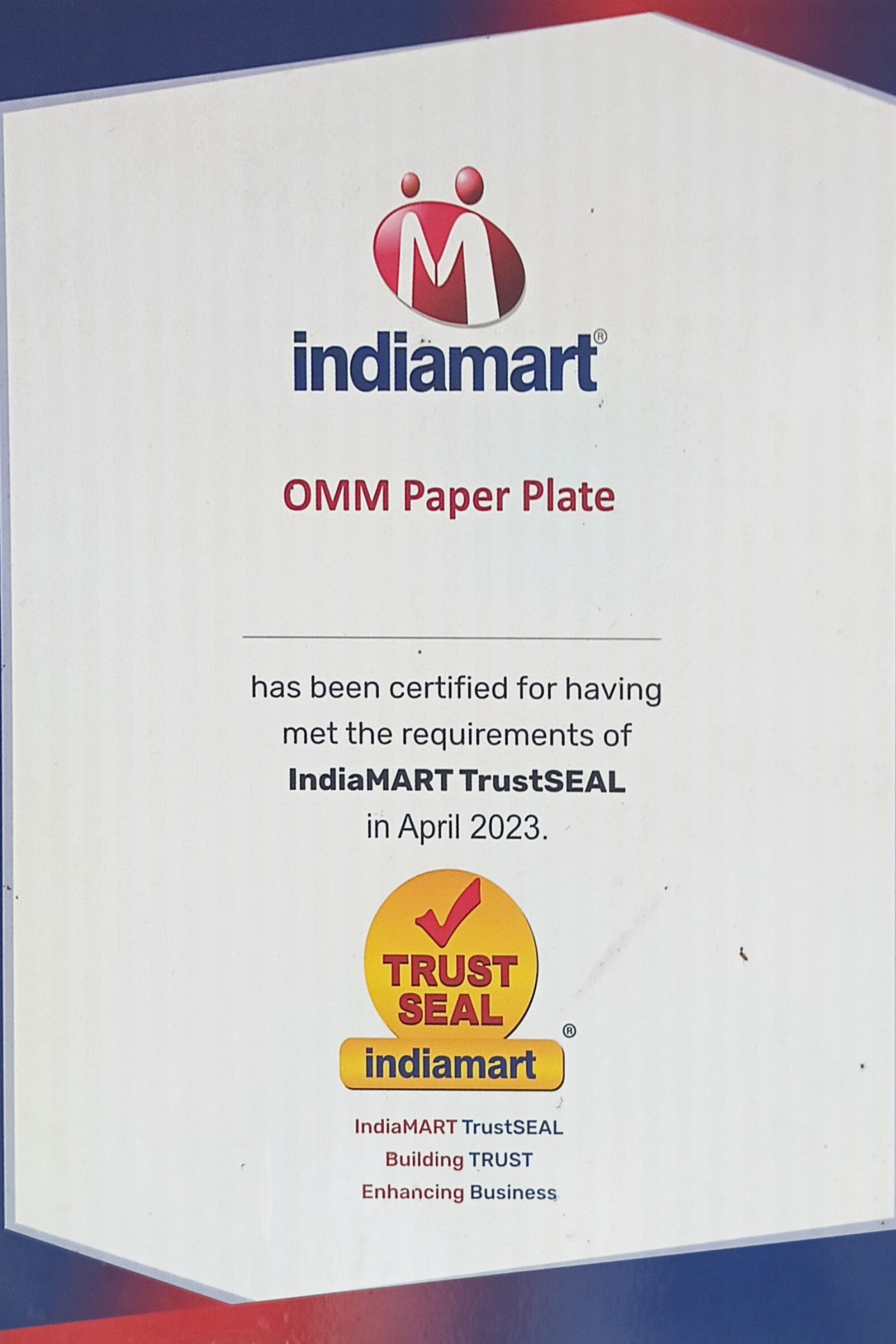 Paper Plate Making Machine
